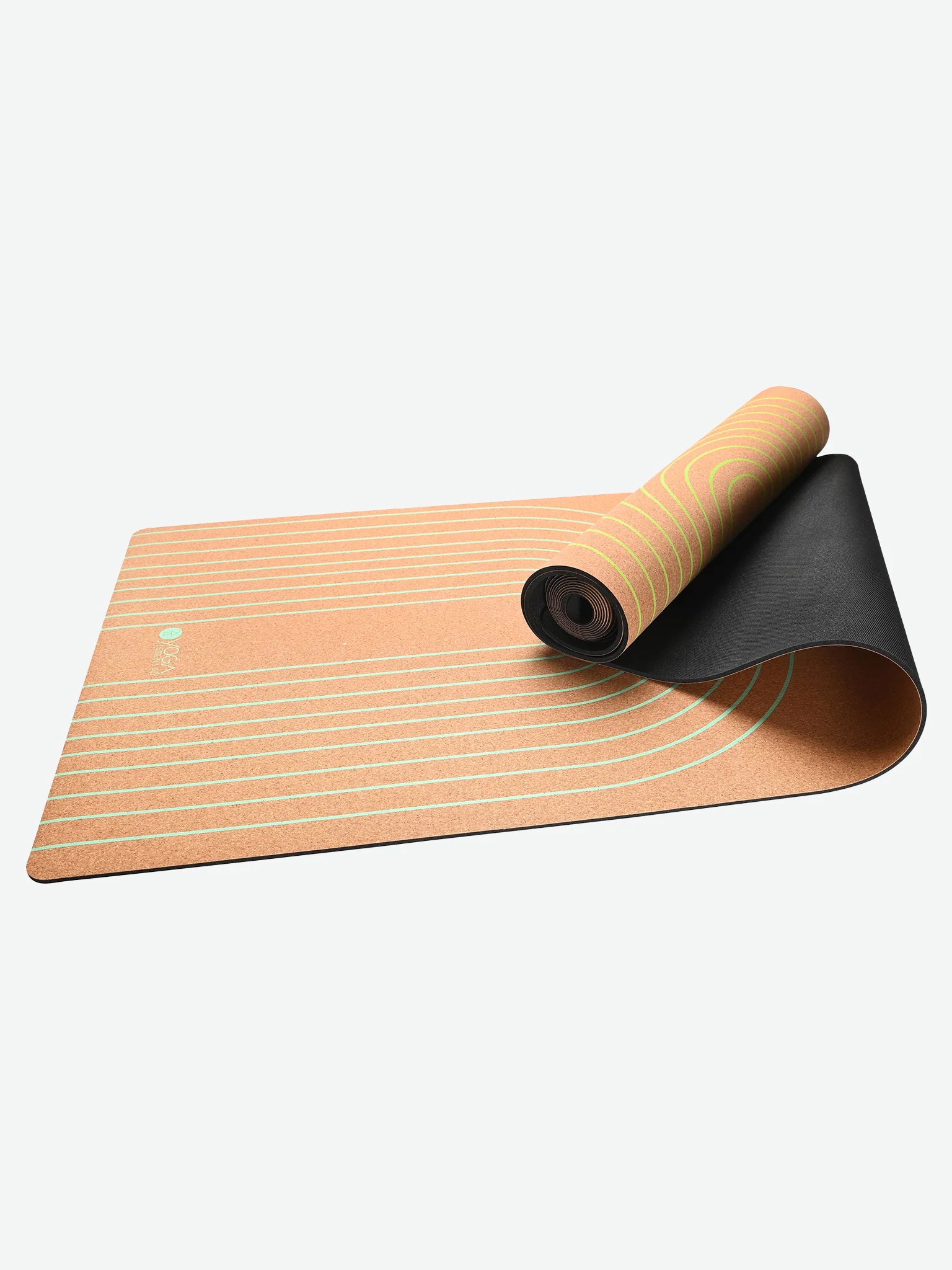Yoga Design Lab Cork Yoga Mat 3.5mm - Natural Balance Non-Slip Eco-Friendly Exercise Mat for Hot Yoga, Pilates & Home Workouts