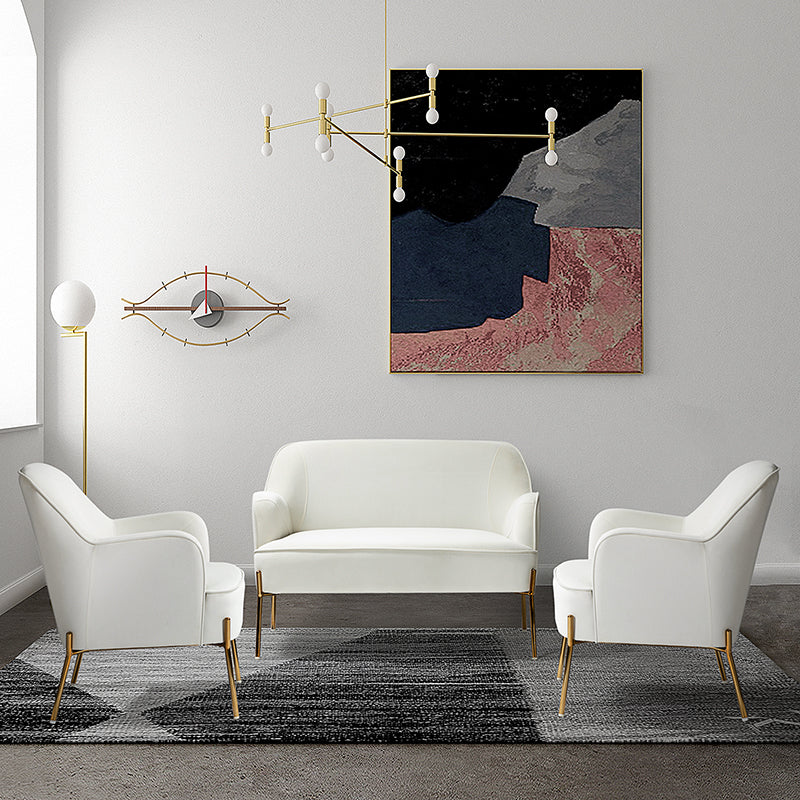 Modern 3-Piece Living Room Furniture Set - Sofa, Loveseat & Chair - Comfortable & Stylish for Small Spaces - Perfect for Apartments, Condos & Cozy Homes