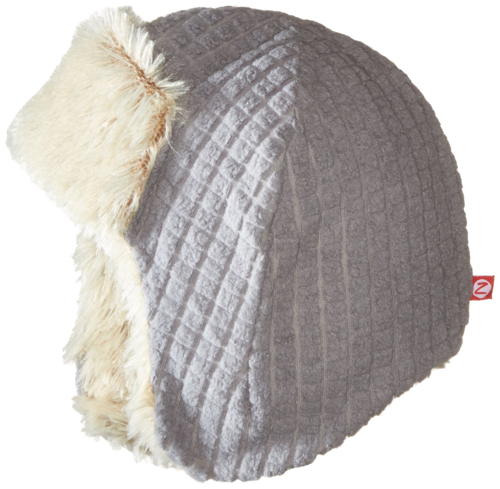 Zutano Unisex Baby Fleece Hat - Soft Waffle Knit Winter Beanie for Newborns & Toddlers - Cozy Shaggy Cap for Outdoor Play, Stroller Walks & Photoshoots