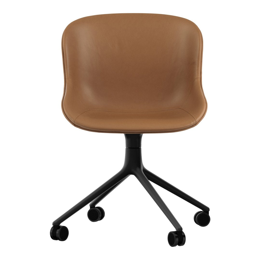 Premium Hyg Chair with 4-Star Swivel Base & Full Upholstery - Ergonomic Office Chair for Home & Workspace Comfort