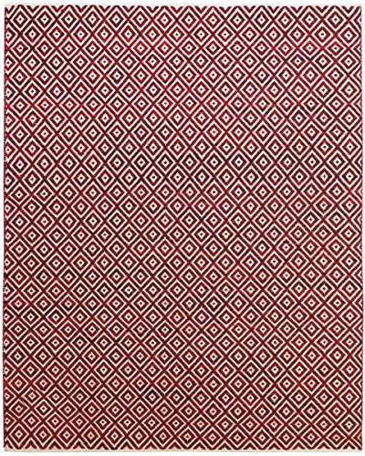Feizy Rugs Mojave Collection Handmade 8' x 11' Red Area Rug - Premium Imported Wool for Living Room, Bedroom & Dining Room Decor