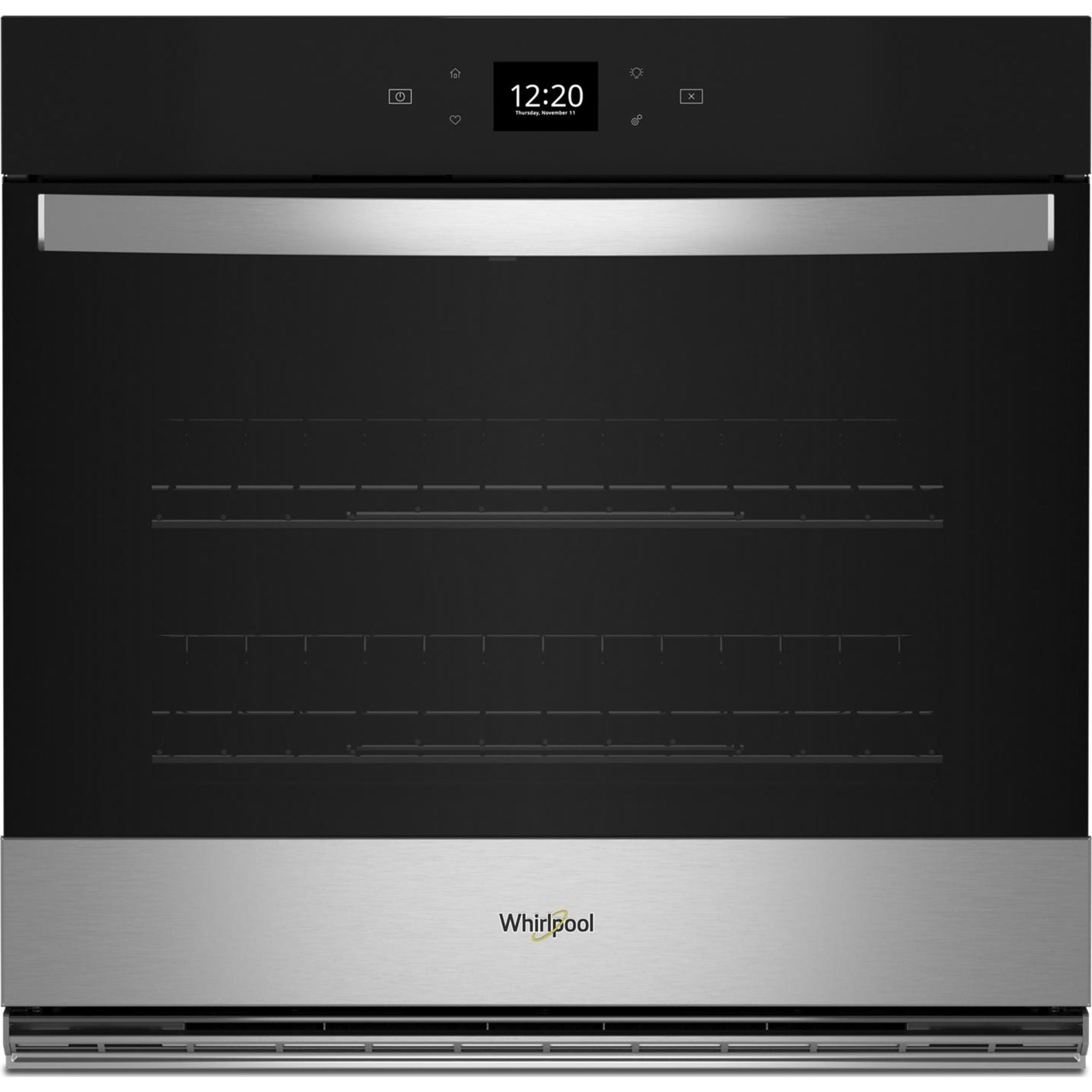 Whirlpool 30 Inch Convection Wall Oven (WOES5030LZ) - Fingerprint Resistant Stainless Steel - Perfect for Modern Kitchens & Baking Enthusiasts