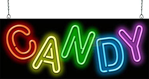 A Sweet Glow in the Night: The Vintage Neon Candy Sign That Lit Up My Life