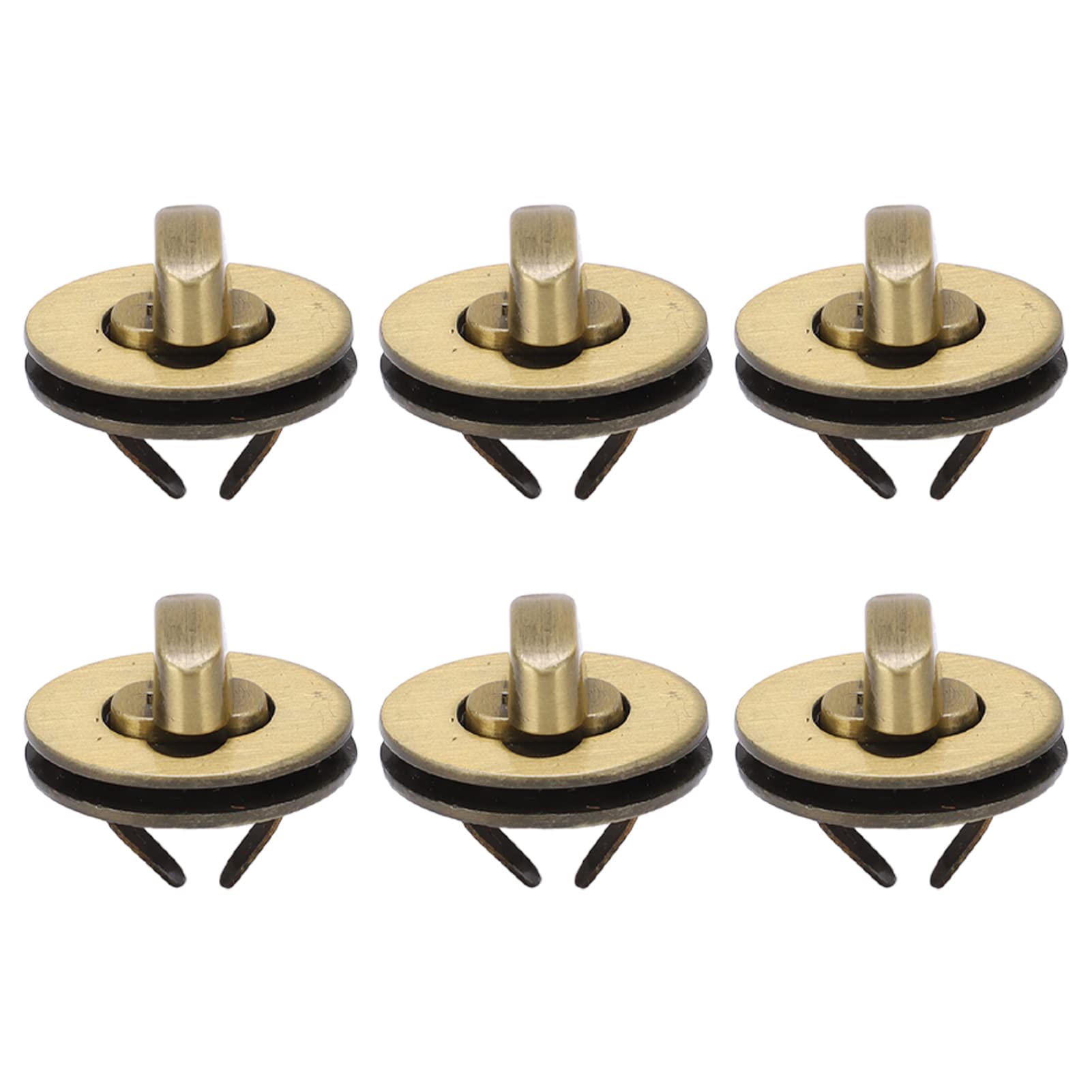10 Sets Elliptical High Hardness Turn Locks Clip Clasp for Handbags - DIY Purse Closure for Women's Bags, Wallets & Craft Projects - Secure & Stylish Purse Accessories for Daily Use & Fashion Design