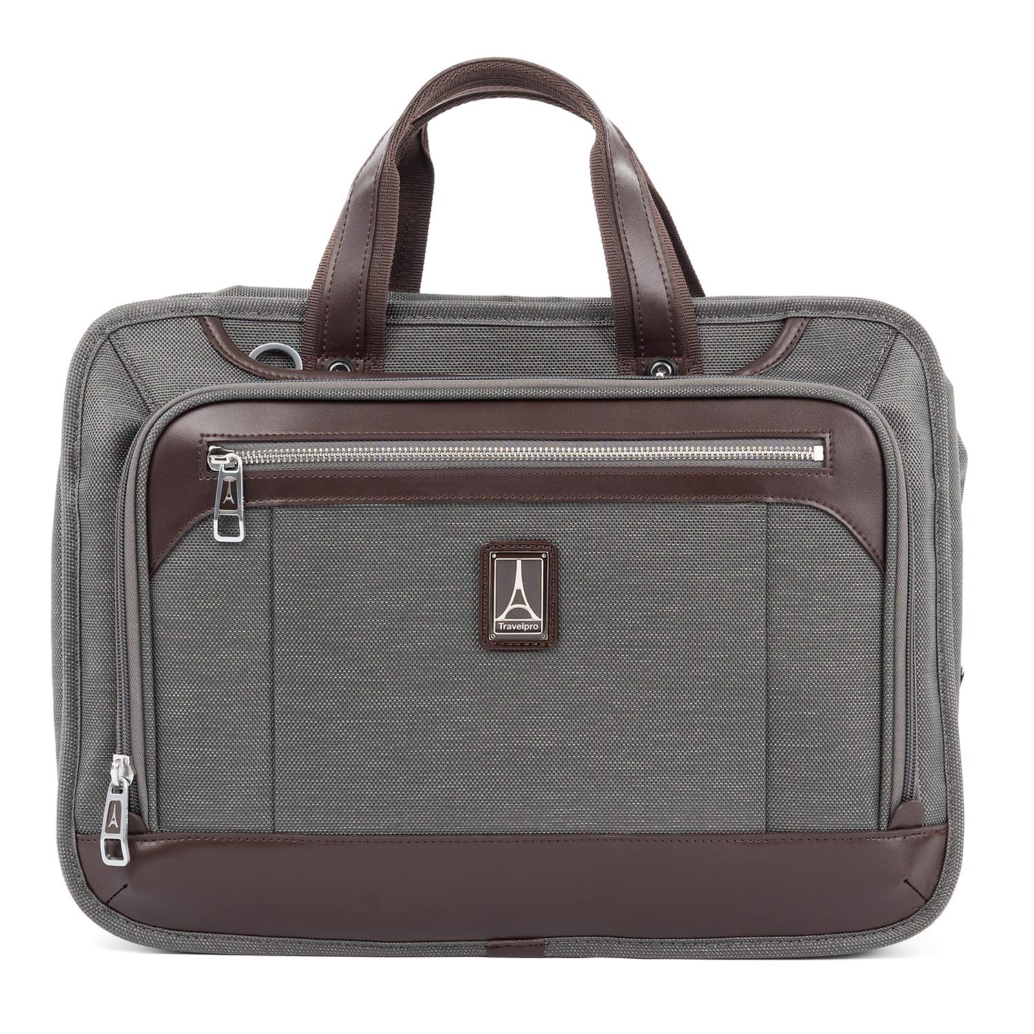 Travelpro Platinum Elite Expandable Business Laptop Briefcase for 15.6 Inch Laptop - Durable Carry-On Briefcase for Work, School & Travel - Professional Laptop Bag for Men & Women - Perfect for Business Trips, Commuting & Office Use