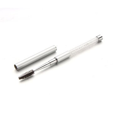 Professional Makeup Brush Set with Eyelash Curler & Comb - Long Lasting Mascara Applicator - White - Perfect for Daily Makeup & Professional Beauty Routines
