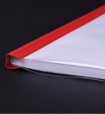 10mm Sliding Bar Plastic File Folders - 18C, 40 Sheet Capacity, Transparent A4 Report Covers for Resume, Presentation & Document Organization (10-Pack) - Perfect for Office, School & Home Filing Systems