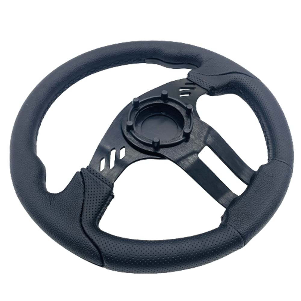 Universal Golf Cart Steering Wheel 320mm for Club Car & EZGO - Perfect for Golfing & Off-Road Use