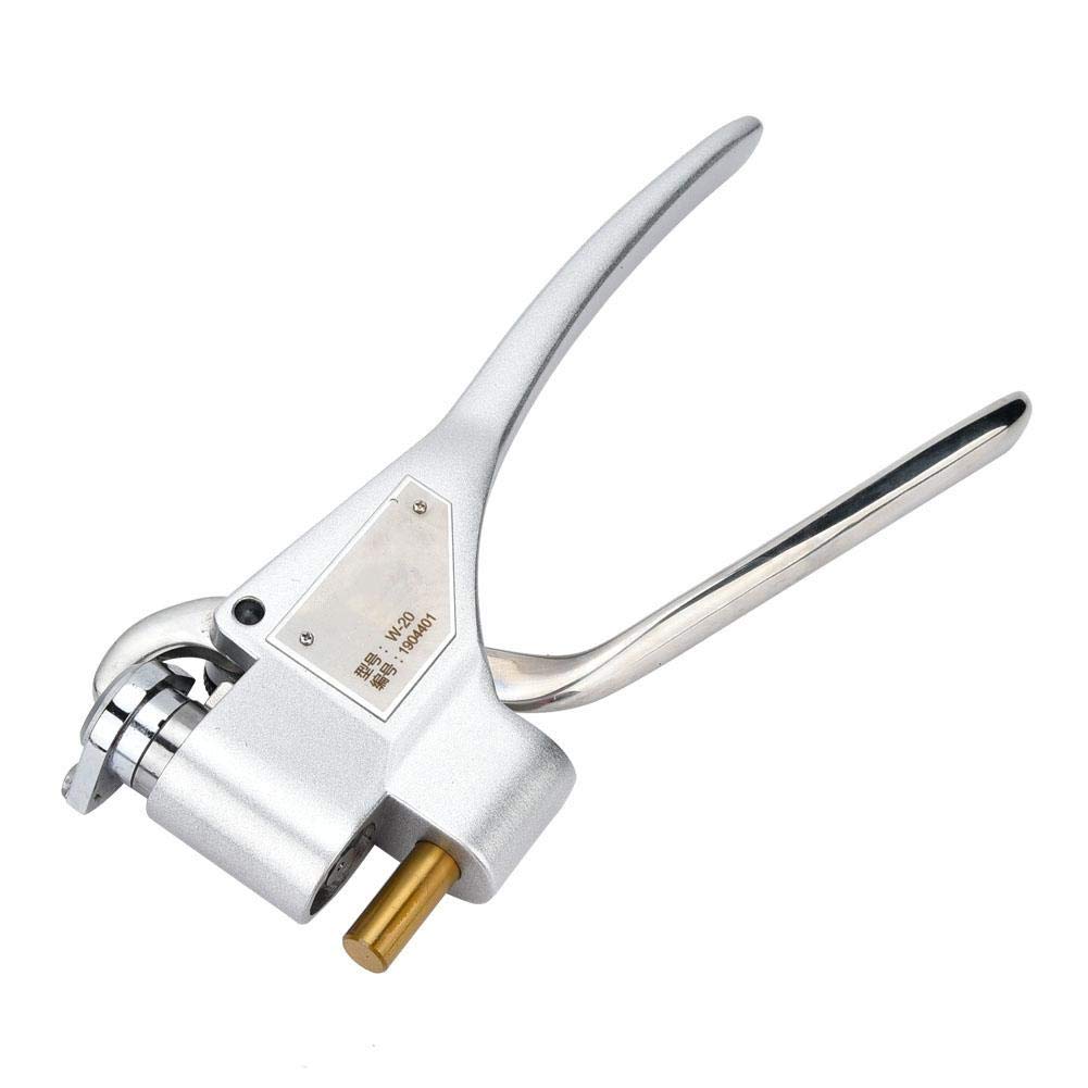 Walfront W-20 Portable Webster Hardness Tester - Digital Durometer Gauge for Aluminum Alloy, Brass & Soft Metals | On-Site Testing for Metal Fabrication, Automotive & Aerospace Industries