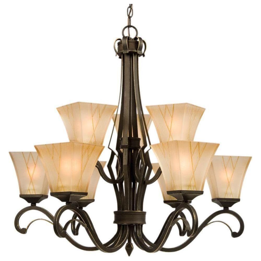 Cheyenne Chandelier - Elegant Crystal Ceiling Light Fixture for Dining Room, Living Room & Bedroom | Perfect for Home Decor & Wedding Venues