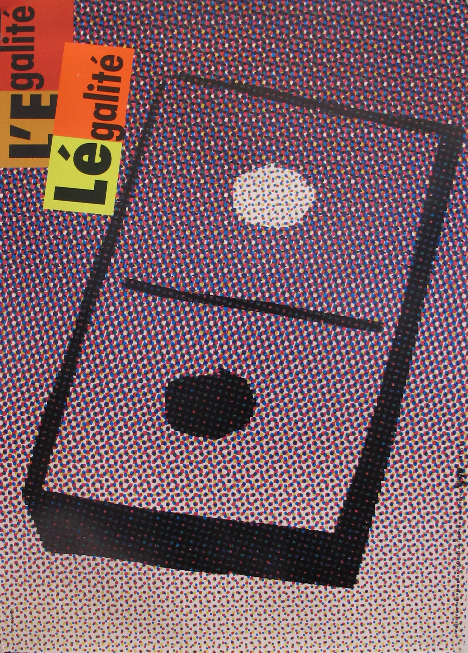 1989 Original Poster for Artis 89's Images Internationales - Human & Citizen Rights Artwork - Vintage Wall Decor for Home, Office & Art Collections