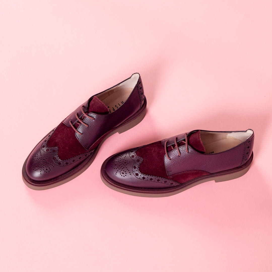 Hispanitas Women's Comfortable Leather Flats - Stylish & Breathable for Work, Travel & Casual Wear