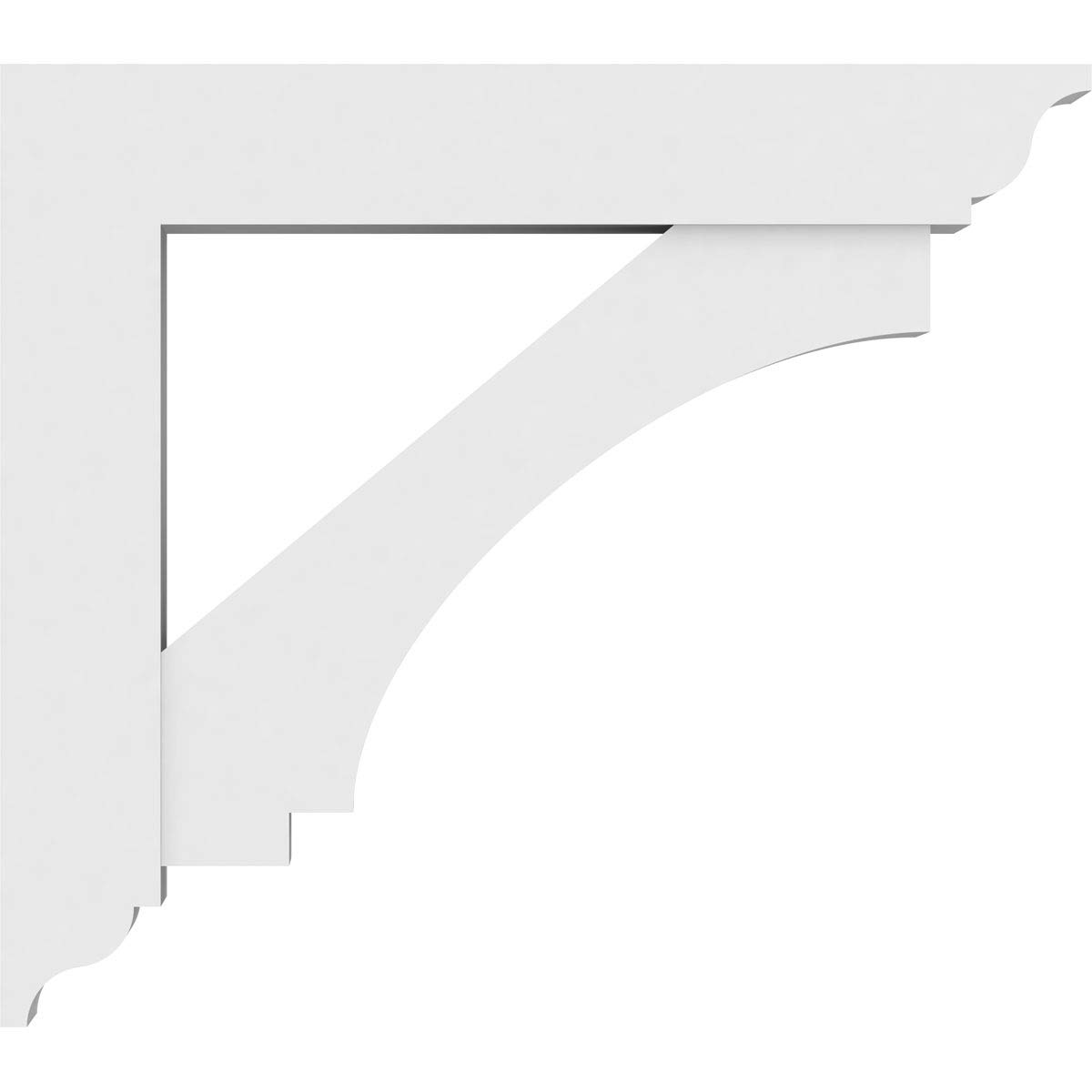 Ekena Millwork BKTP05X30X30IMP01 5