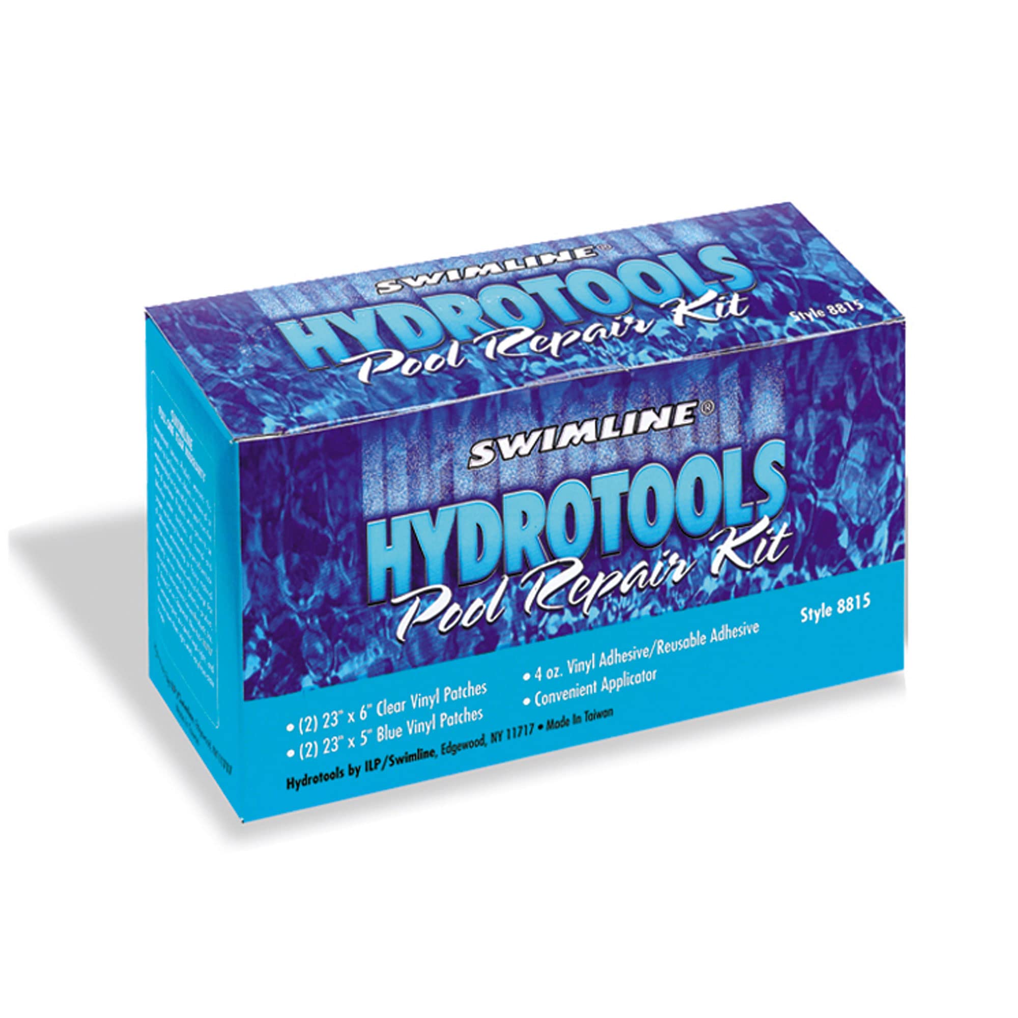 SWIMLINE HYDROTOOLS 4-Ounce Vinyl Pool Liner Repair Kit - Quick & Durable Fix for Above Ground & Inground Pools - Perfect for Leaks, Tears & Holes in Swimming Pool Liners