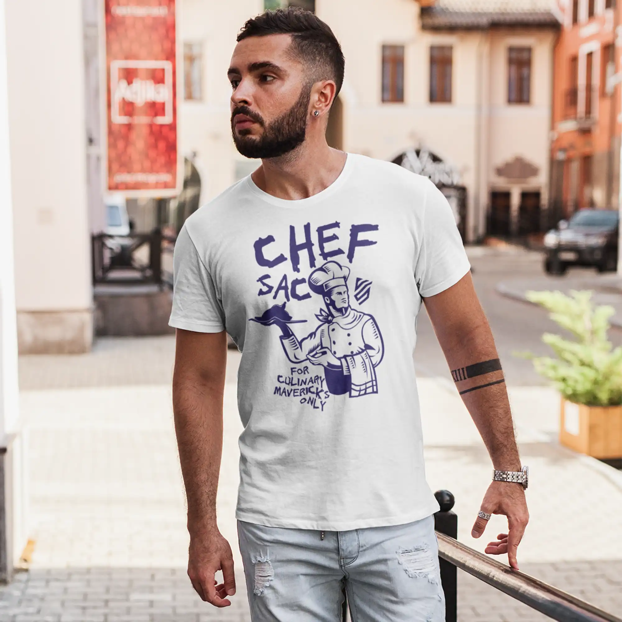 Chef T-Shirt for Culinary Mavericks - Funny Cooking Apparel for Chefs & Food Lovers - Perfect for Kitchen, BBQ & Culinary School