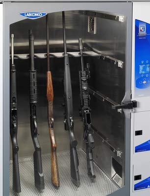 Premium Borosilicate Glass & Stainless Steel Long Gun Holder Kit for BT Fuming Chamber | Durable Lab Equipment for Forensic Science & Evidence Collection | Perfect for Crime Scene Investigation & Forensic Laboratories