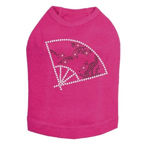 Chinese Fan Dog Tank Top - Stylish & Comfortable Pet Apparel in Multiple Colors - Perfect for Summer Walks & Outdoor Adventures