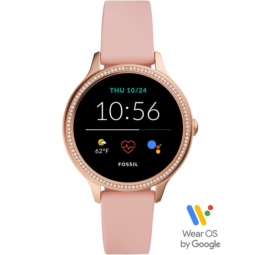 Fossil FTW6066 Gen 5E Smartwatch for Men & Women - Touchscreen Fitness Tracker with Heart Rate Monitor, GPS, NFC - Perfect for Workouts, Running & Daily Use