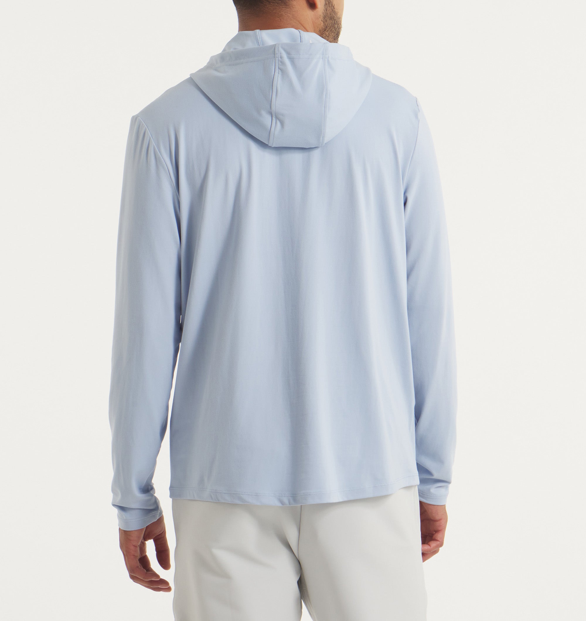 UNRL Ultra Soft Hooded Long Sleeve Shirt for Men - Comfortable Pullover Sweatshirt for Casual Wear, Gym & Outdoor Activities