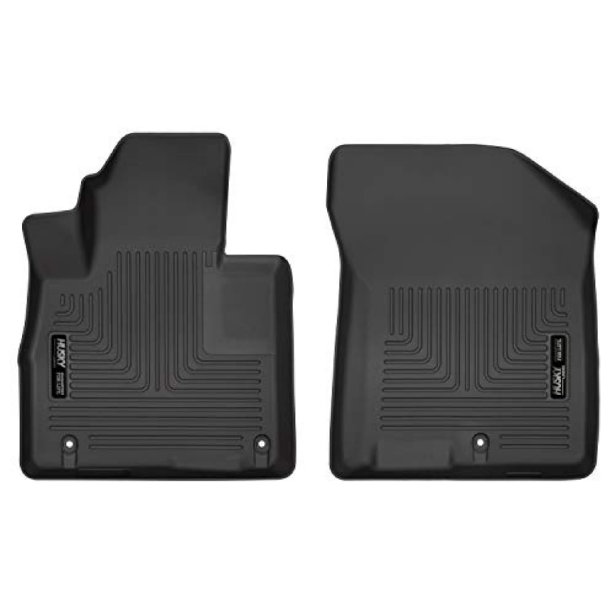 Husky Liners Weatherbeater Floor Mats for 2019-2020 Hyundai Santa Fe - Front Row 2-Piece Set in Black (Model 13871) | All-Weather Protection & Custom Fit | Perfect for Road Trips, Off-Roading & Daily Commute