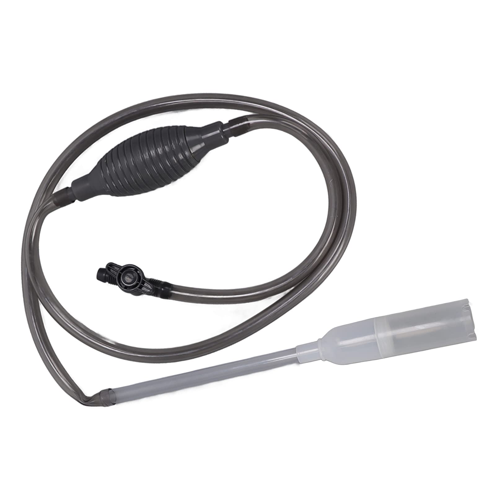 Zerodis 7.9ft Manual Aquarium Water Changer & Gravel Cleaner - Multifunction Fish Tank Siphon Vacuum with Flow Control Valve for Small to Medium Tanks | Perfect for Weekly Water Changes & Substrate Cleaning