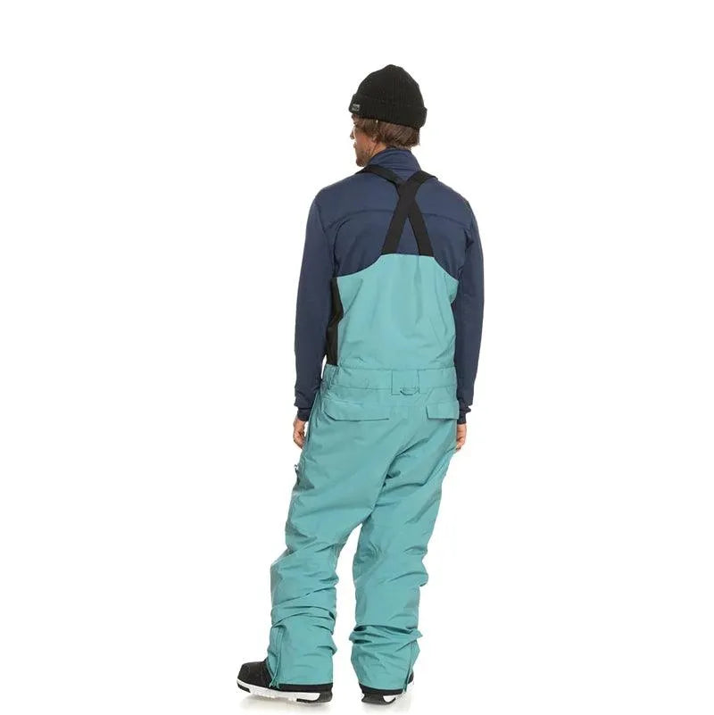 Quiksilver Men's Entero Snow Utility Jacket - Waterproof Winter Coat for Skiing & Snowboarding - Verde Agua Color
