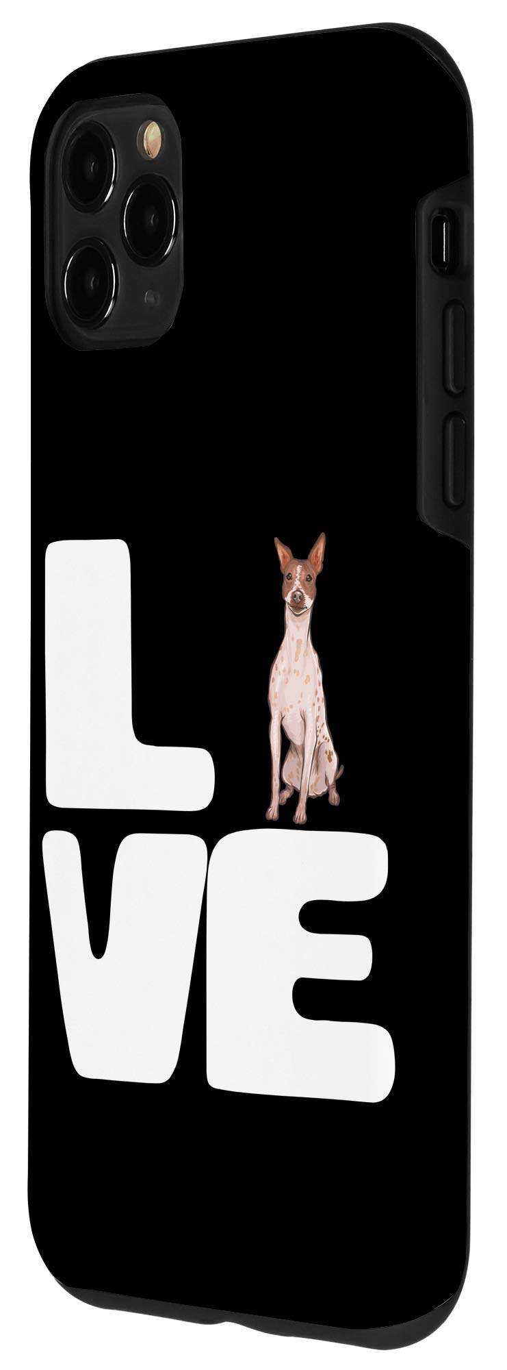 iPhone 11 Pro Max Case - Cute American Hairless Terrier Design - Perfect Gift for Dog Lovers - Durable Protection for Everyday Use & Travel