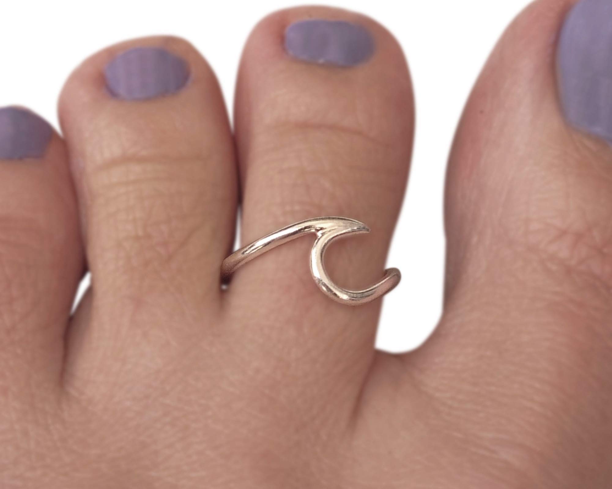 925 Silver Adjustable Toe Ring - Handmade Dainty Jewelry for Women | Beach & Summer Wear