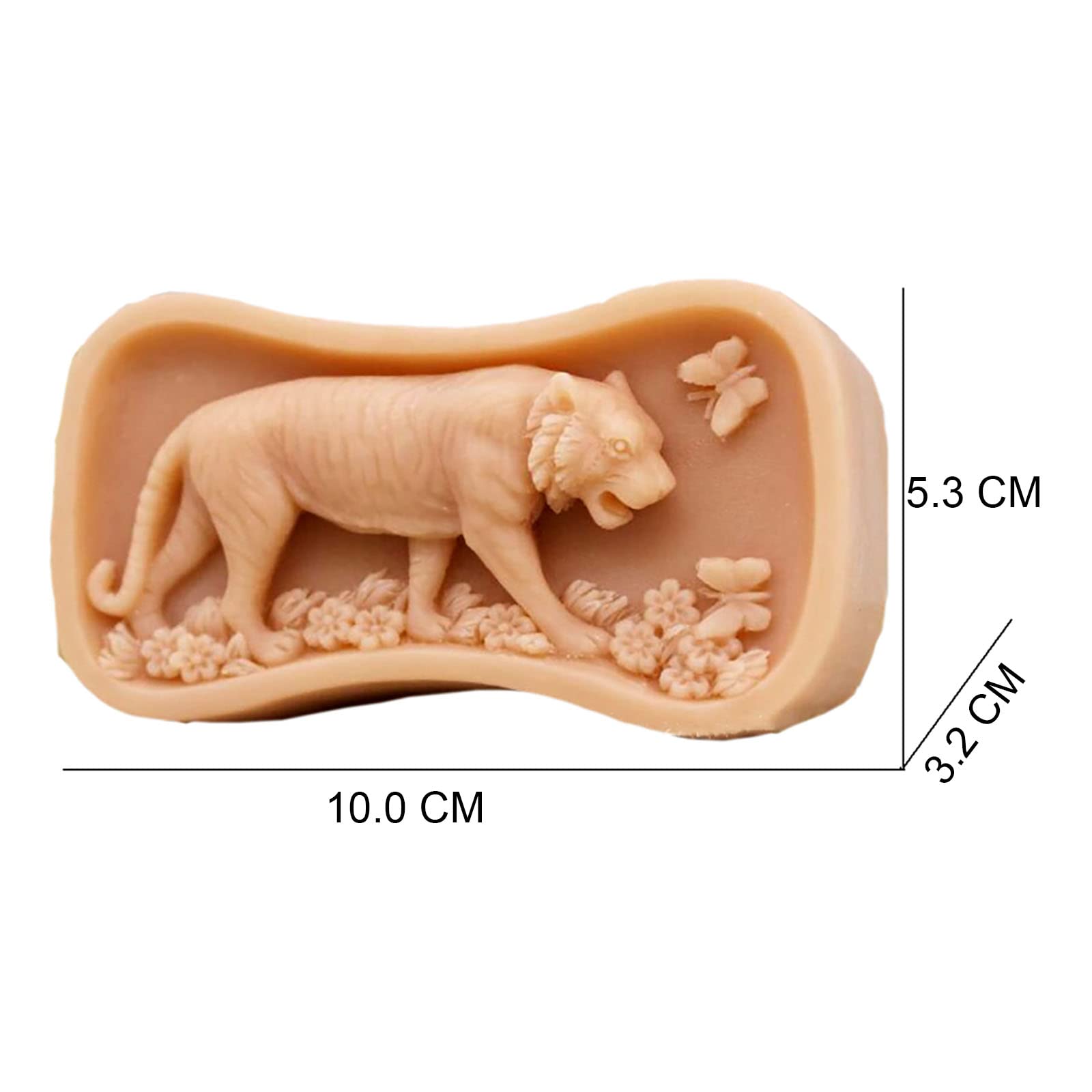 Grainrain Silicone Flower Soap Mold - Handmade Soap Making Kit for DIY Craft, Floral Soap Molds (11331) - Perfect for Wedding Favors, Baby Showers & Home Decor Gifts