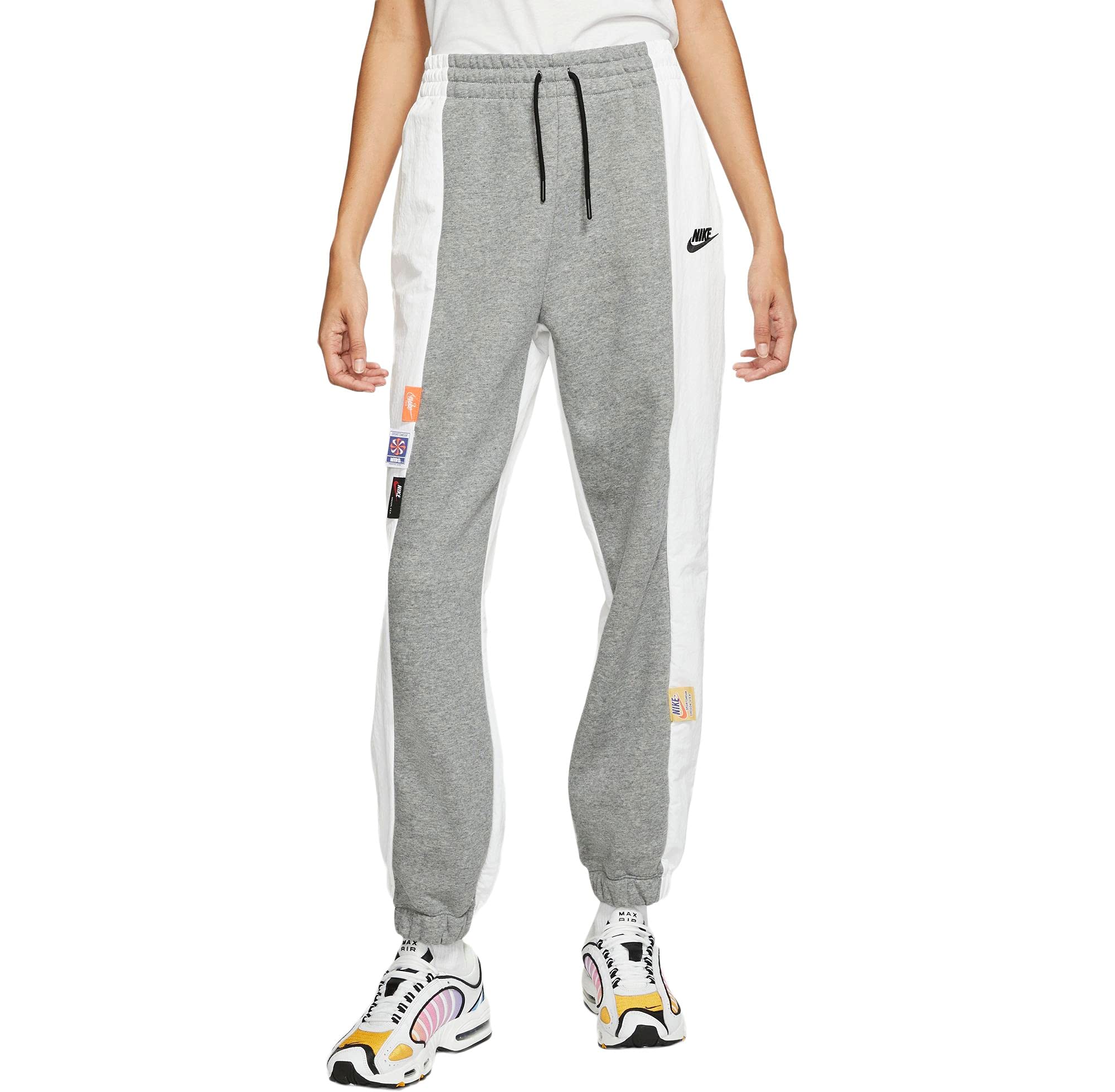 Nike Women's Icon Clash Sweatpants - Soft Fleece Joggers with Elastic Waistband for Running, Yoga & Lounge Wear