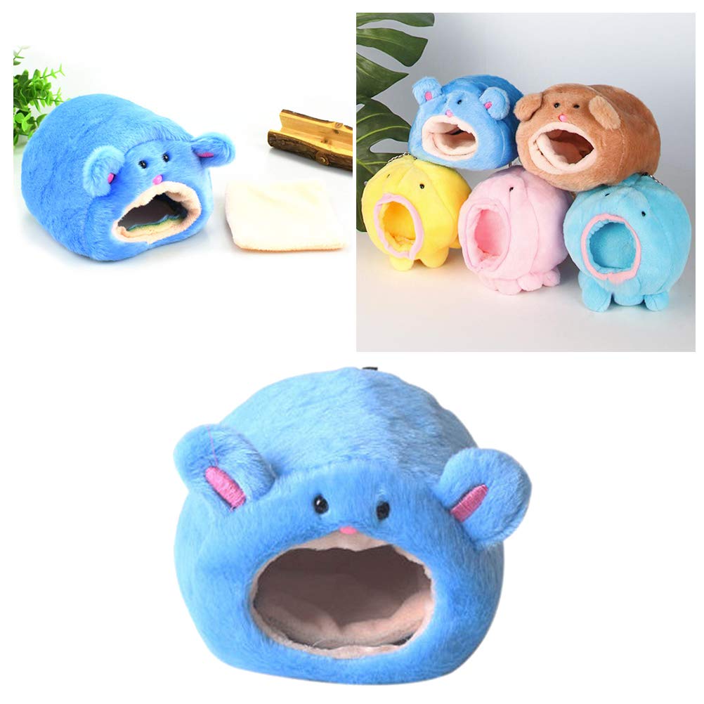 iplusmile Hamster Warm Bed - Cozy Sleeping Tent & Hideout House for Hamsters, Guinea Pigs & Small Pets - Perfect Winter Bedding for Cage, Playpen or Travel Use