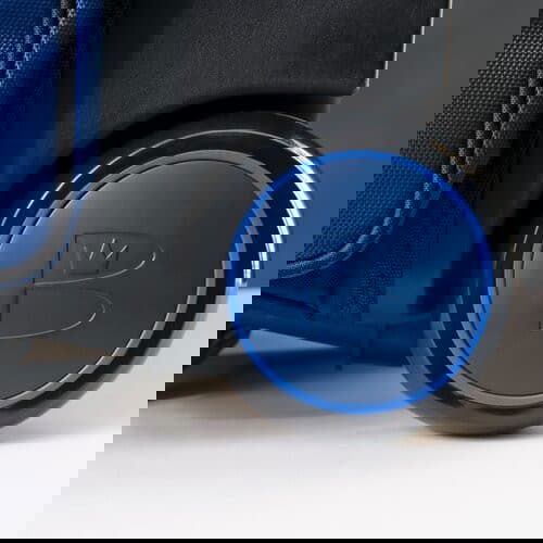 Brunswick Quest Triple Roller Blue Bowling Bag - Durable & Spacious for League Play & Tournaments | Perfect for Bowling Enthusiasts & Travel