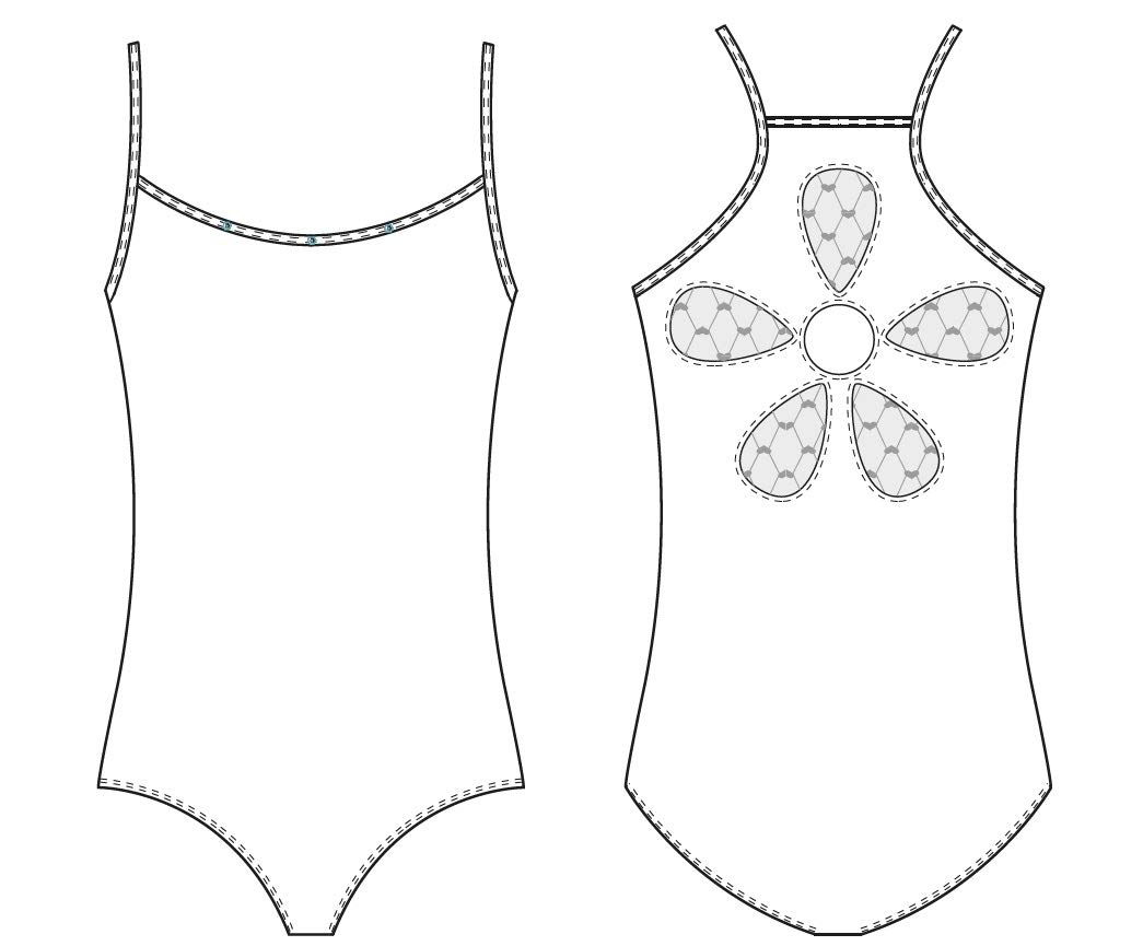 Bloch Dance Girls Begonia Flower Back Camisole Leotard - Perfect for Ballet, Jazz, and Contemporary Dance Performances