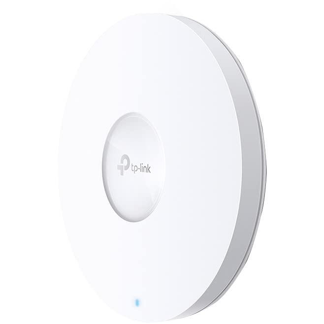 TP-Link Omada EAP653 AX3000 WiFi 6 Ceiling Mount Access Point - Business Mesh WiFi System with Seamless Roaming, MU-MIMO, SDN Multi-Controller | PoE+ Powered (No Adapter) | White | Ideal for Offices, Hotels, and Large Commercial Spaces