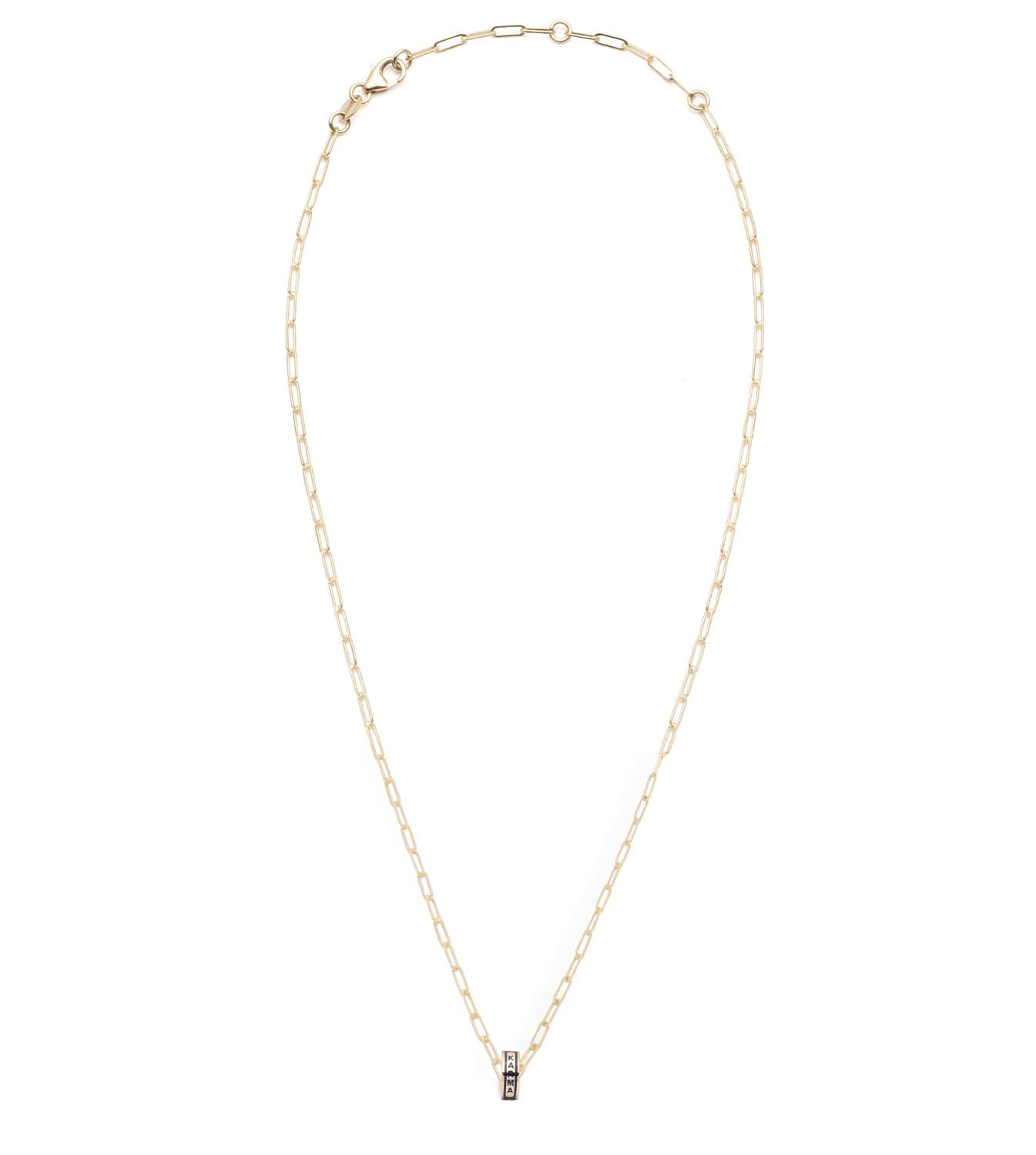 Karma Heartbeat Super Fine Clip Chain Necklace - Dainty Layering Necklace for Women, Perfect for Valentine's Day Gifts, Anniversary & Everyday Elegance