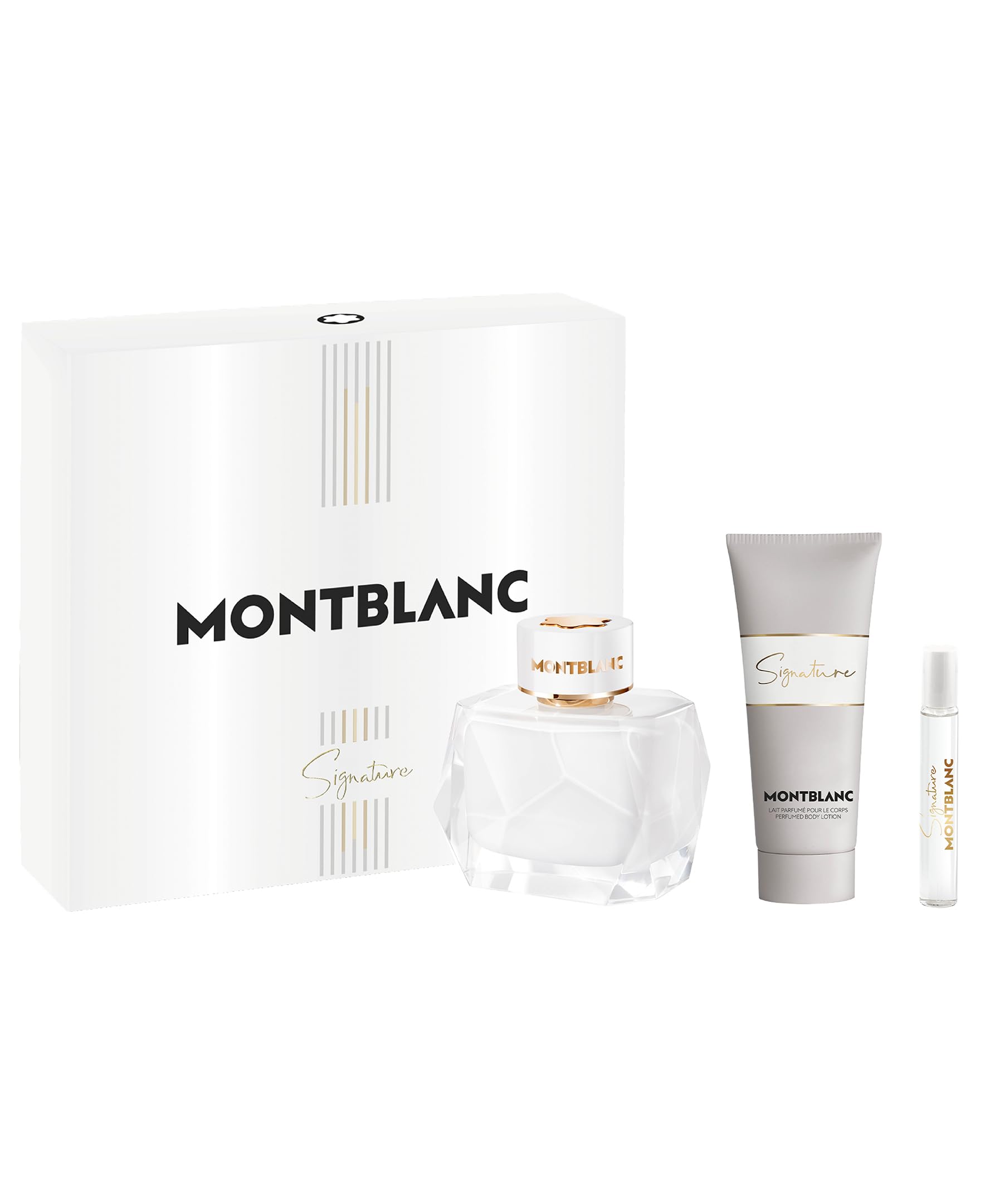 Montblanc Signature 3-Piece Luxury Gift Set for Men - Premium Pen, Cufflinks & Wallet - Perfect for Business, Graduation & Special Occasions