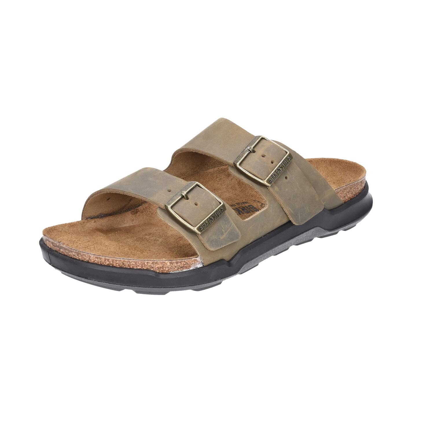 Birkenstock Men's Arizona Soft Footbed Sandals - Comfortable & Supportive Leather Slides for Walking, Travel & Casual Wear