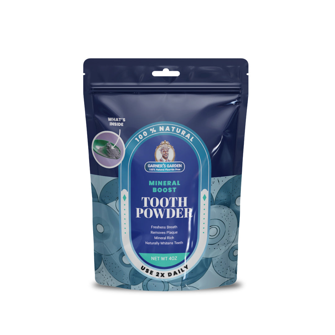 Natural Tooth Powder for Whitening & Sensitive Teeth | Fluoride-Free, Vegan & Organic | Safe for Daily Oral Care & Travel