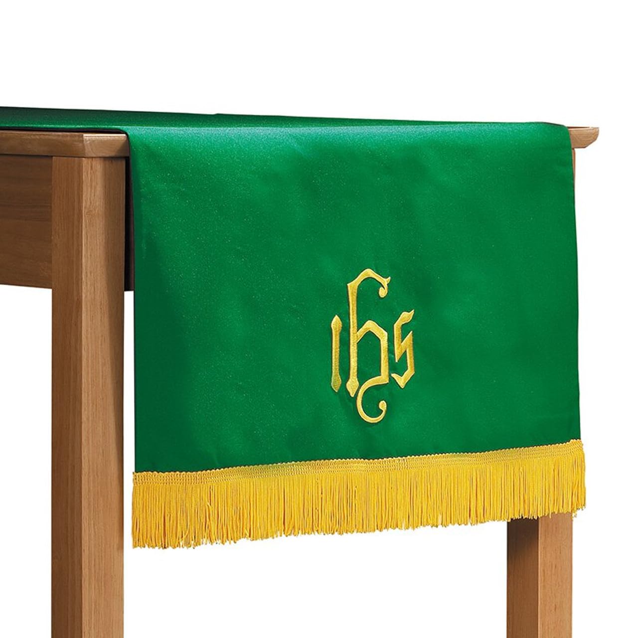 Elegant Purple and Green Table Runner with Tassel Fringe - Perfect for Dining Table Decor, Wedding Reception, and Holiday Party Centerpiece