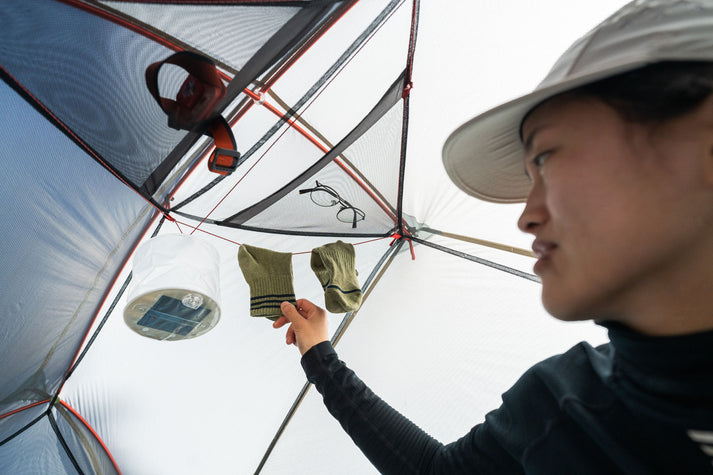 MSR Hubba Hubba LT 1-Person Ultralight Backpacking Tent - Perfect for Solo Hiking, Camping & Outdoor Adventures