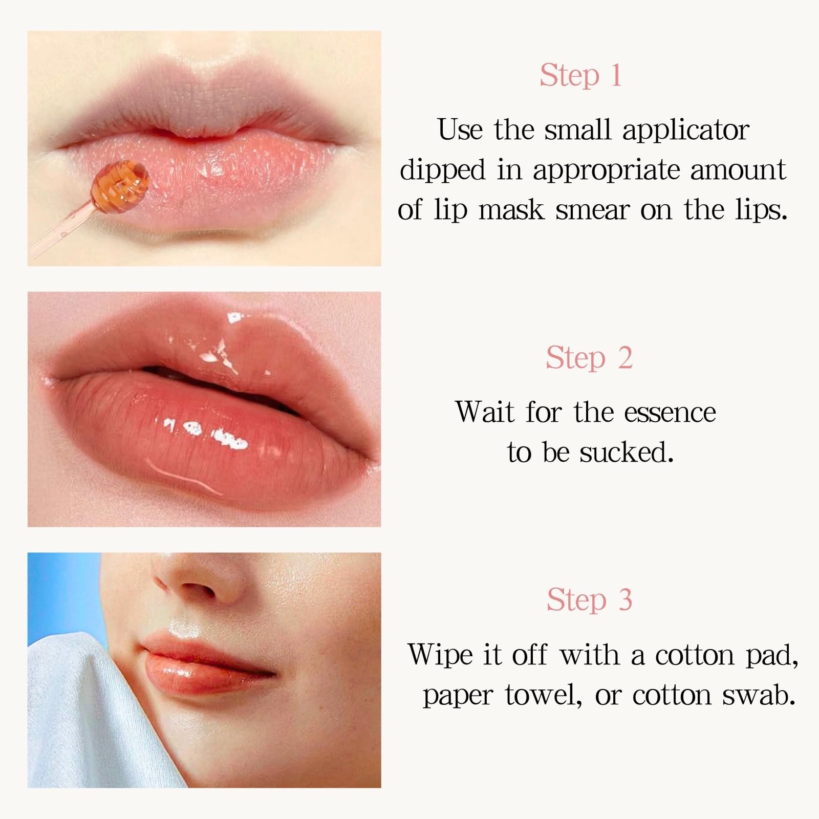 4 PCS Bee Lip Balm Honey Pot Set - Overnight Lip Sleeping Mask & Exfoliating Scrub - Moisturizing Lip Care for Women (Strawberry, Grape, Aloe, Honey) - Perfect for Dry Lips, Night Routine & Gift Giving
