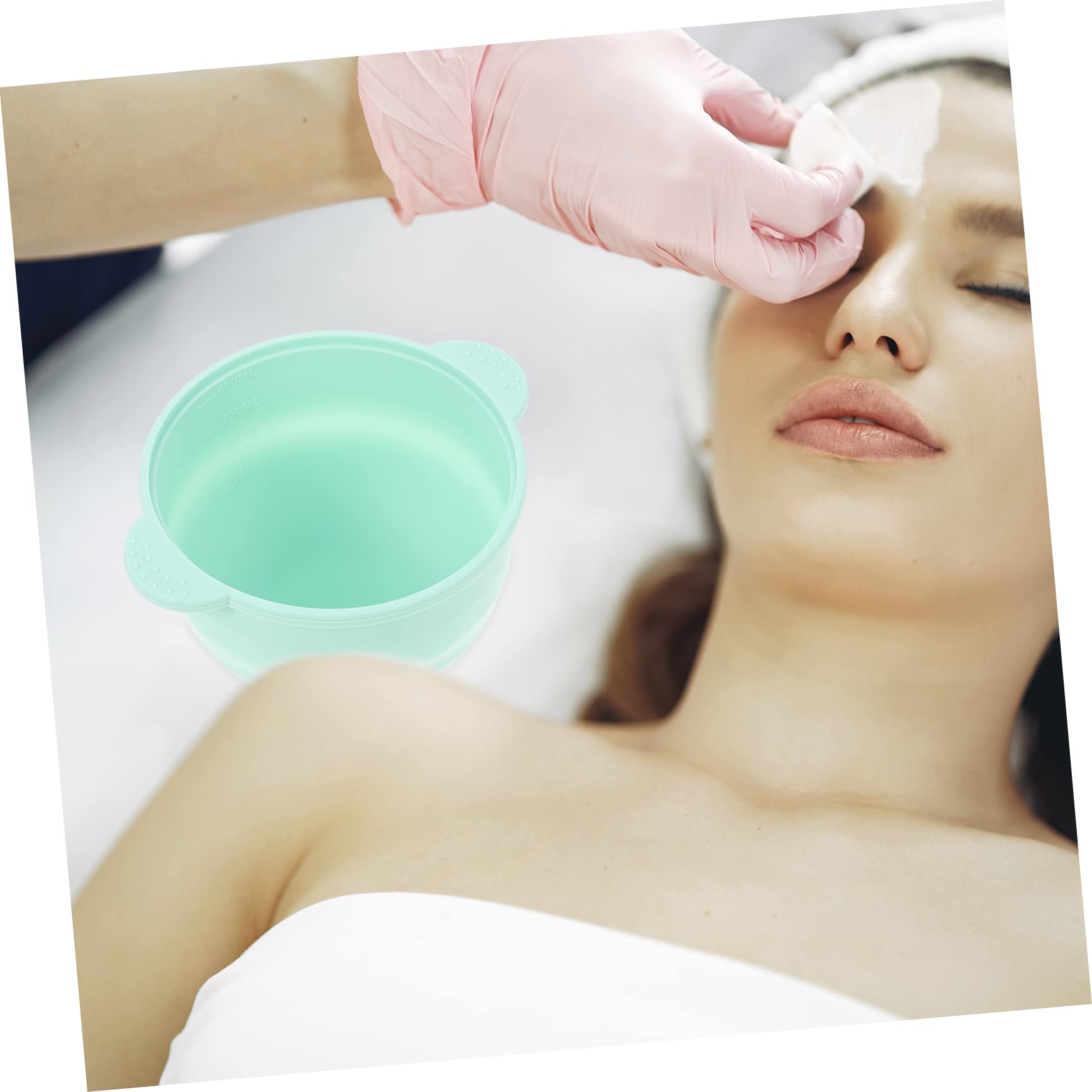 IPETBOOM Silicone Wax Melting Bowl - Easy Peel & Clean Hair Removal Wax Warmer for Smooth Skin | Perfect for Home Spa, Salon, and DIY Beauty Treatments
