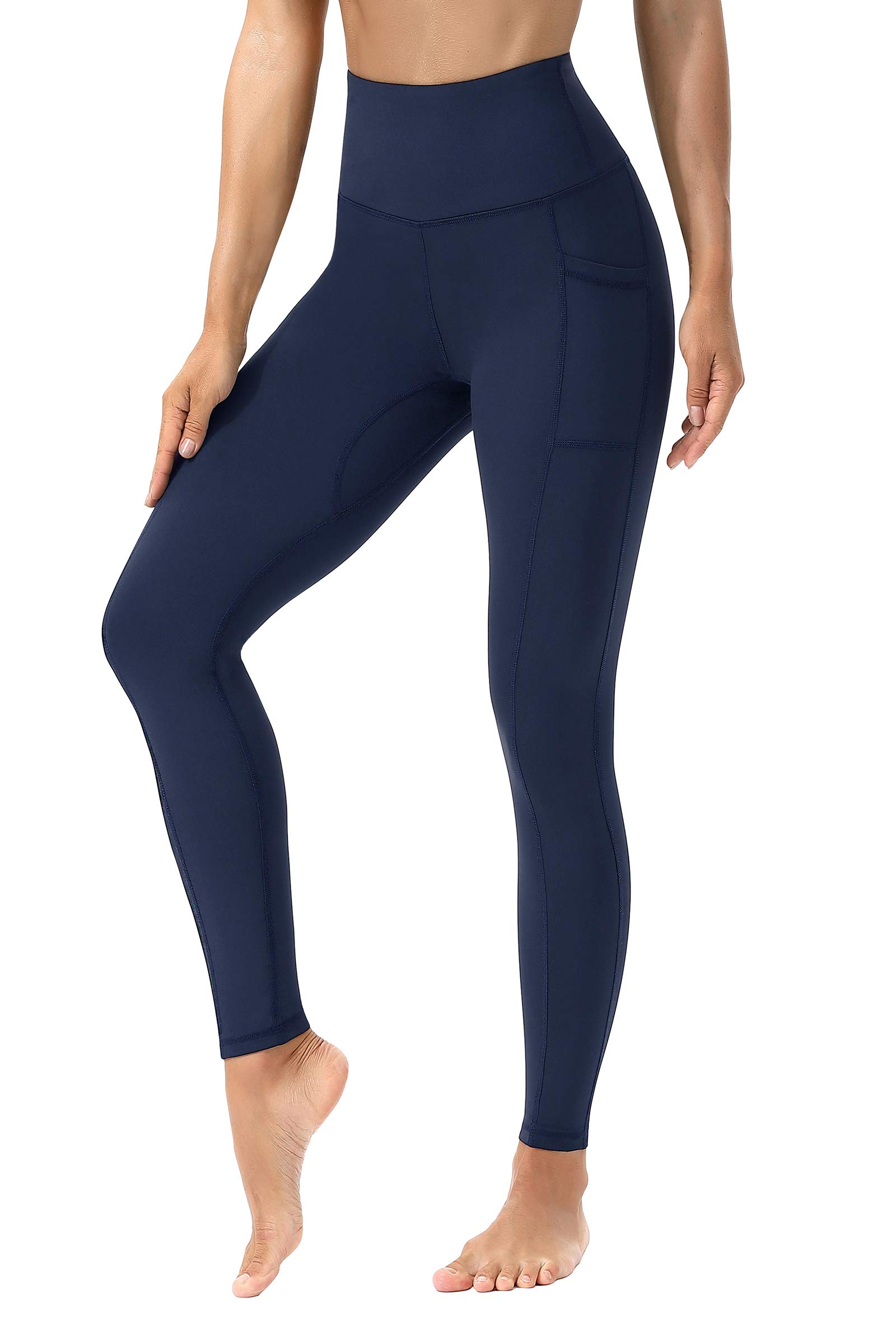 TYUIO High Waist Yoga Pants for Women - Stretchy Workout Leggings with Pockets - Perfect for Running, Gym & Lounge Wear