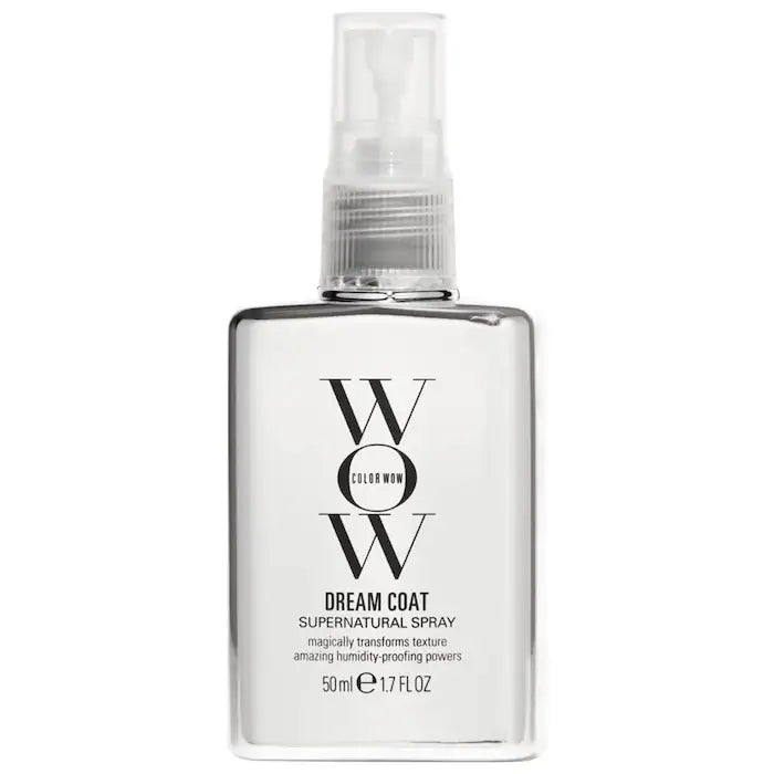 Color Wow Dream Coat Supernatural Anti-Frizz Spray Treatment - Weightless Heat Protection & Humidity Control for Smooth, Shiny Hair - Perfect for Styling, Blowouts & Frizzy Hair Care