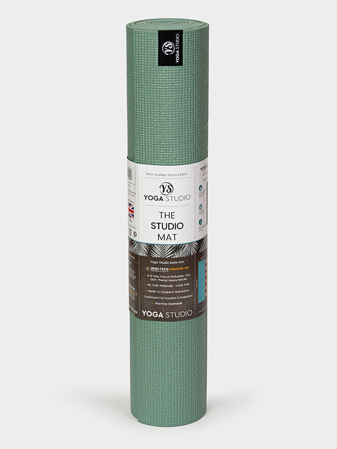 Premium Non-Slip 6mm Thick Yoga Mat for Hot Yoga & Home Workouts - Eco-Friendly TPE Exercise Mat with Carrying Strap - Ideal for Pilates, Gym & Studio Practice