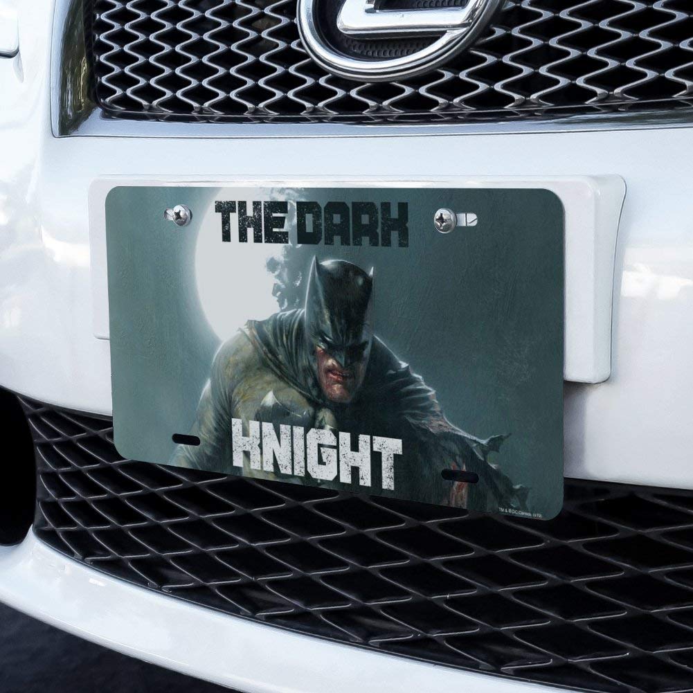 Batman The Dark Knight Novelty Metal Vanity License Plate - Car Decoration & Home Decor for Batman Fans