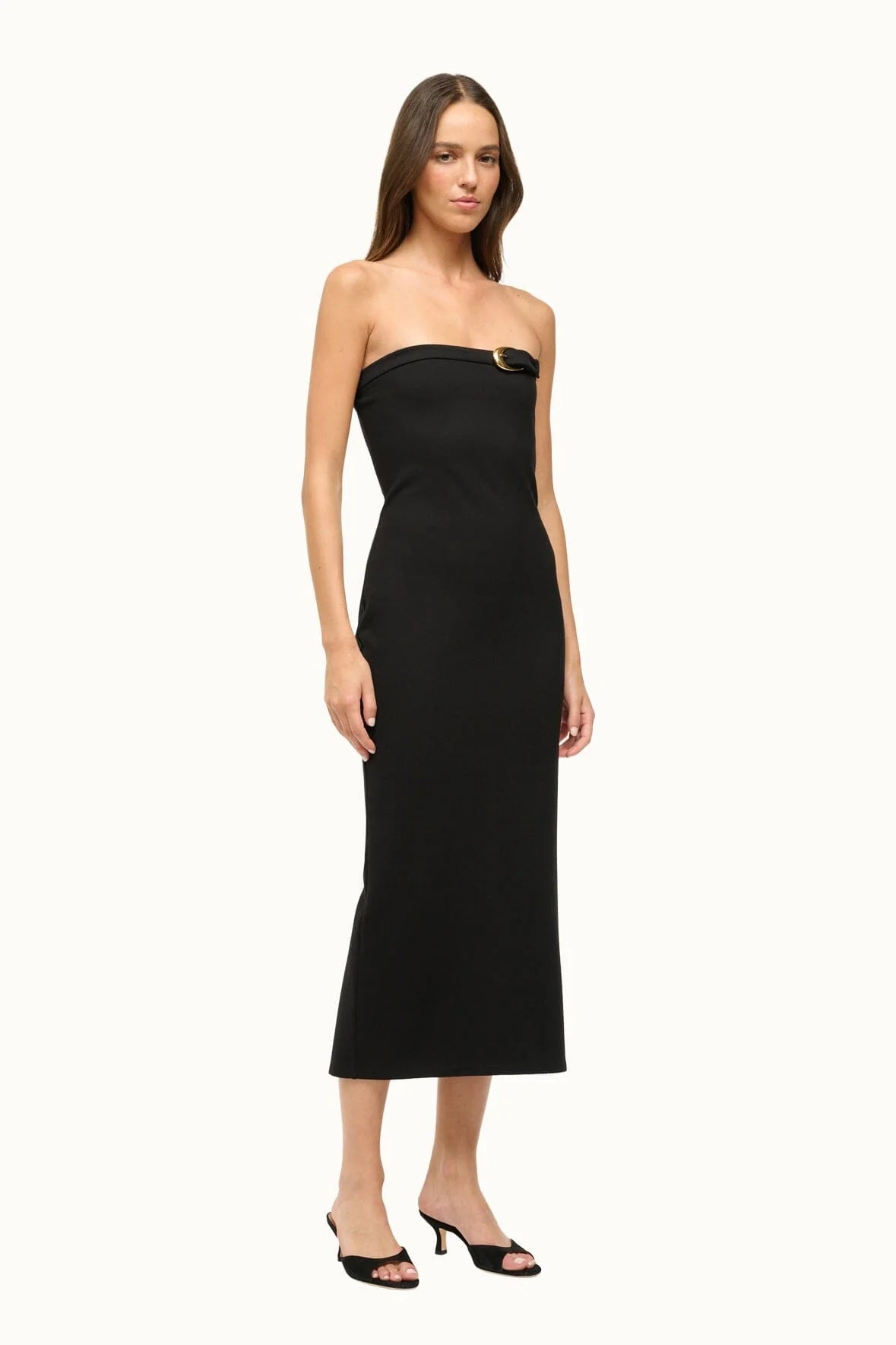 Beekman Black Dress for Women - Elegant & Comfortable Casual Wear for Office, Party & Everyday Outfits