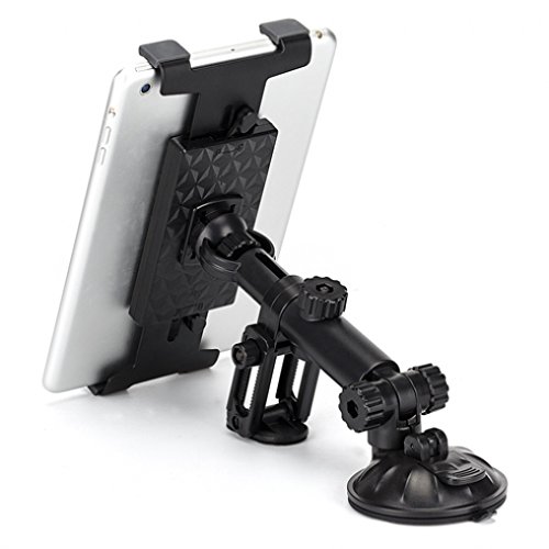 Premium Heavy Duty Car Mount Dash & Windshield Tablet Holder - Compatible with AT&T Samsung Galaxy Tab S 10.5/8.4/7 SGH-I987 - Secure Hands-Free Viewing for GPS Navigation & Entertainment