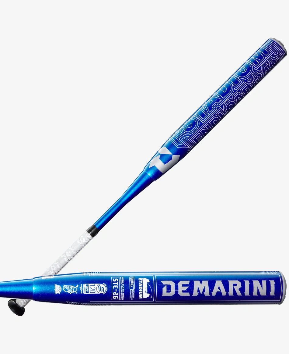 DeMarini 2026 Stadium 13 Endload Slowpitch Bat - USSSA Approved for Competitive Play & Home Run Hitting | Perfect for Tournament & Recreational Softball Games