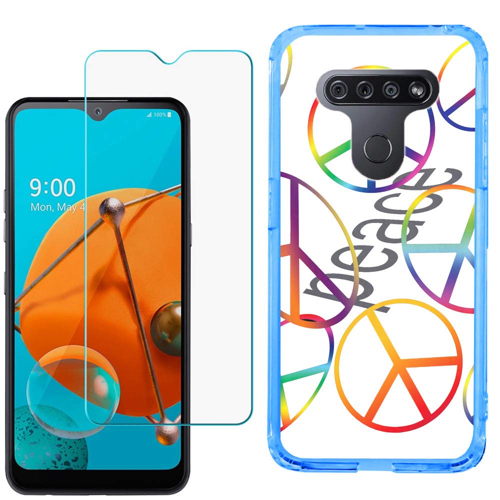 LG K51 Case Slim-Fit TPU Cover with Screen Protector - Durable Protection for Everyday Use